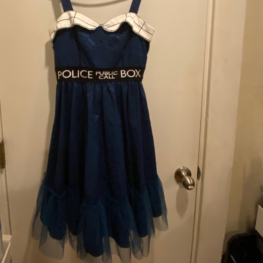 Vintage Doctor Who Tardis Dress